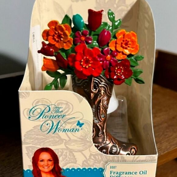🦋 New Pioneer Woman Breezy Blossom Boot Scent Charm Fragrance Oil Diffuser - Picture 4 of 8